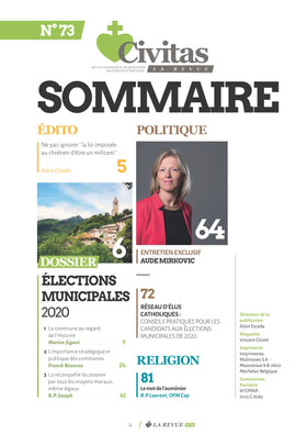 Revue 73 : Elections municipales 2020