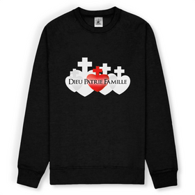 Sweat-shirt - Dieu Patrie Famille - modèle 2