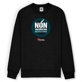 Sweat-shirt - Non à la vaccination obligatoire