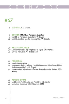 Revue 67 - MAI 68, la France en révolution - Format PDF