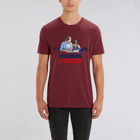 T-SHIRT - Défendons l'école - modèle 2 impression face