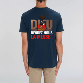 T-SHIRT - Rendez-nous la messe - impression dos