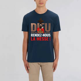 T-SHIRT - Rendez-nous la messe - impression face