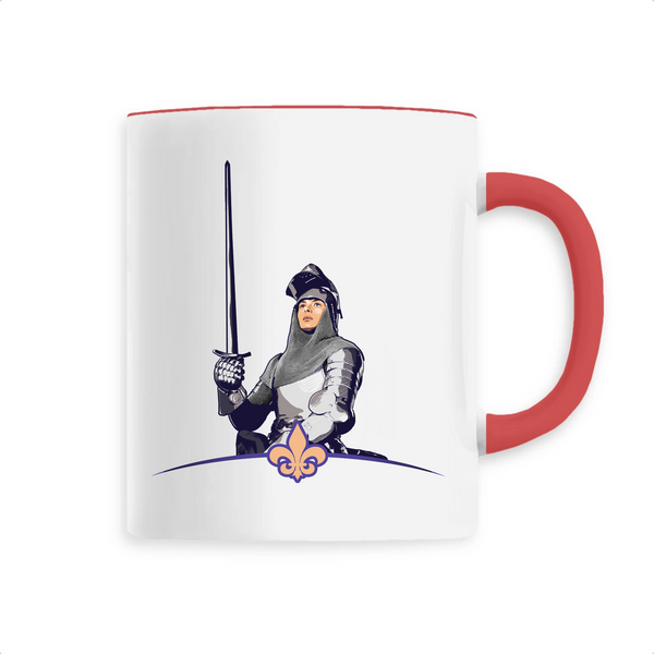 Tasse céramique - Sainte Jeanne d'Arc