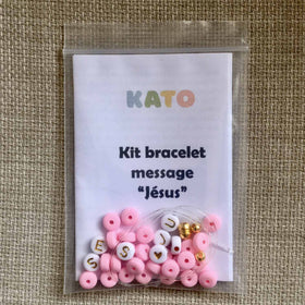 Kit bracelet - message JESUS