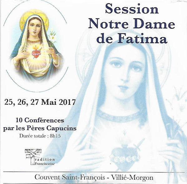 Session Notre Dame de Fatima - CD